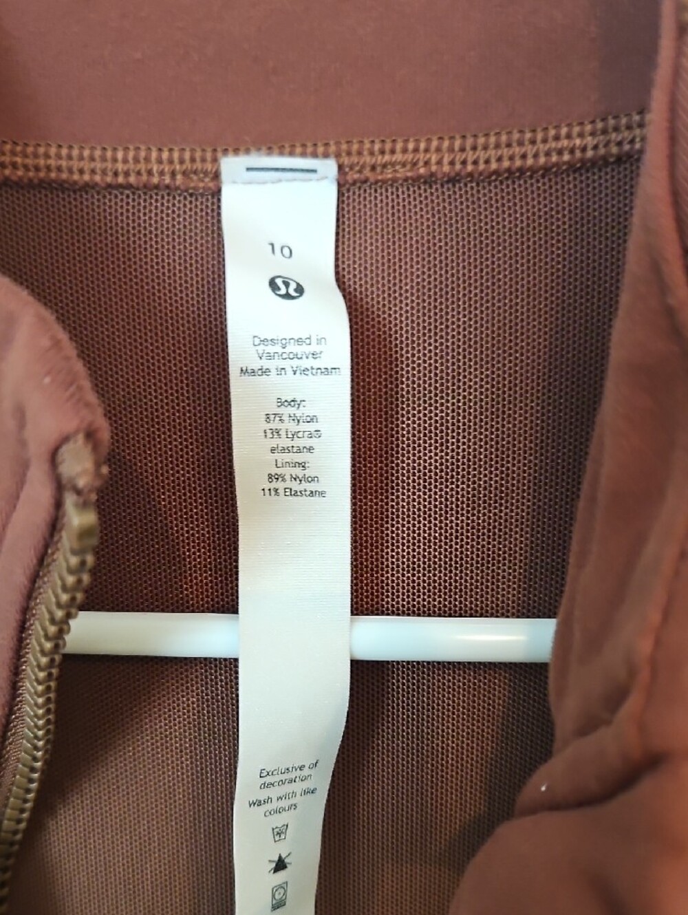 Lululemon Define Jacket - Chestnut Brown - Picture 2 of 5